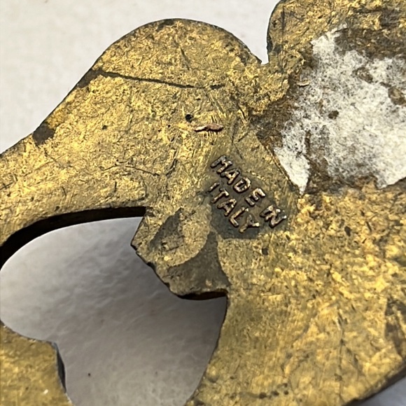 Brass skeleton key Vatican Italy catholic - Picture 5 of 5